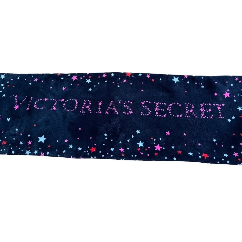 Victorias Secret Star Sherpa Throw Blanket